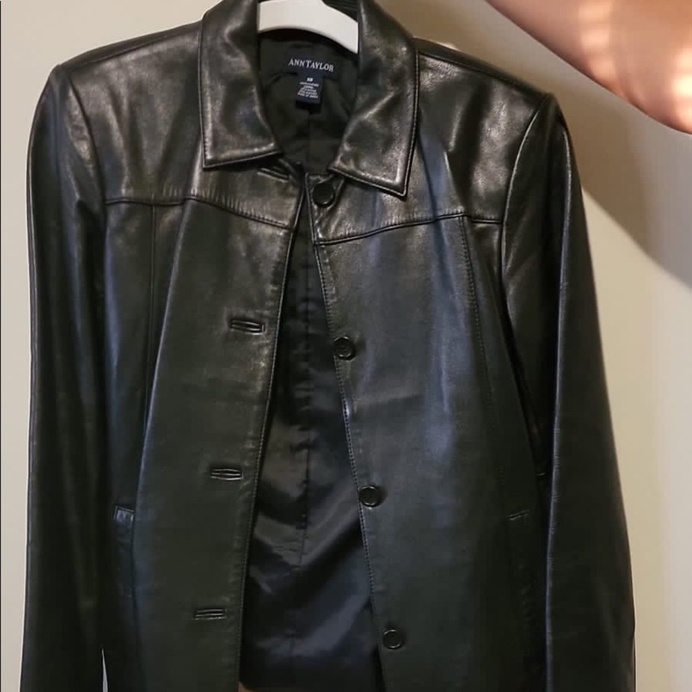 Ann Taylor Leather Jacket